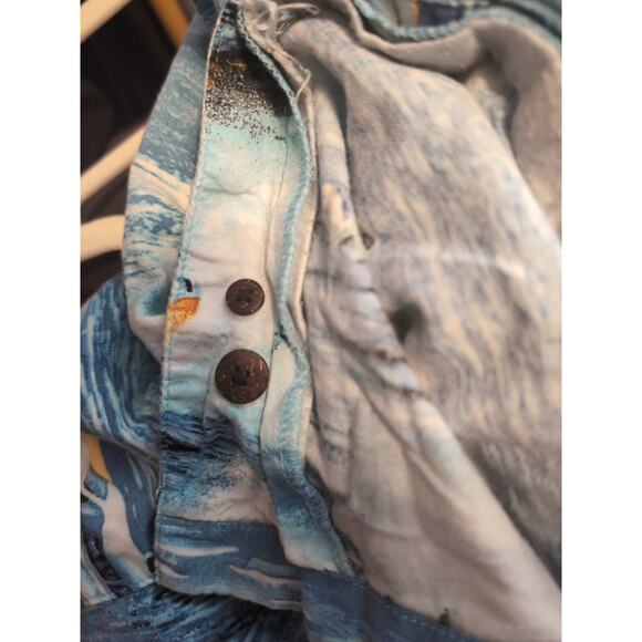 Vintage North River Men’s Hawaiian Shirt Speed Boats Size XL(206) - Picture 9 of 9